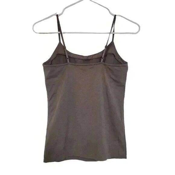 Banana Republic Women's Brown Nylon/Spandex Adj Strap Camisole Tank Top - Picture 3 of 9